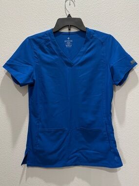 MED COUTURE INSIGHT SIDE POCKET TOP XS